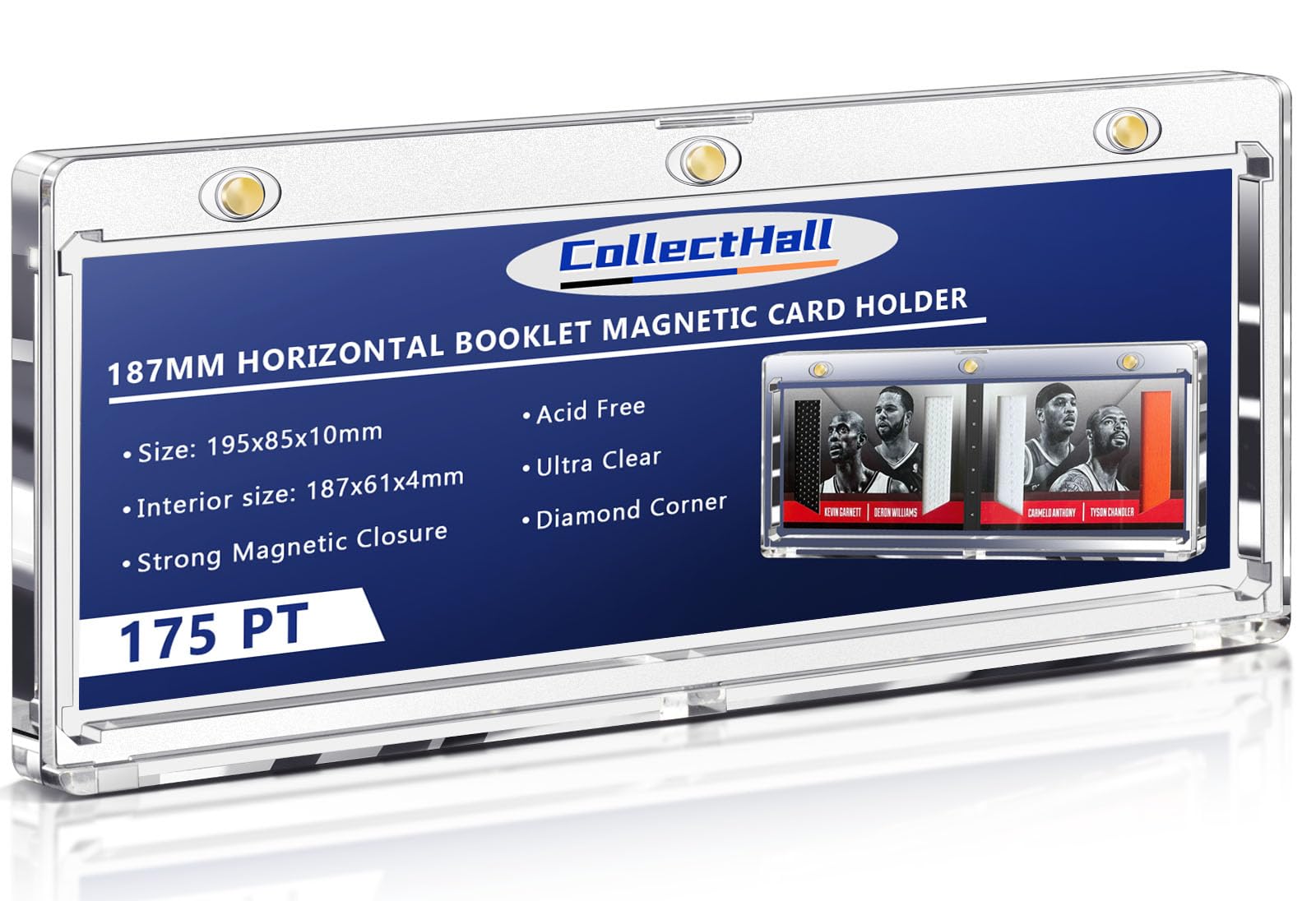 Amazon.com: CollectHall 187mm Horizontal Booklet Magnetic Card